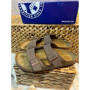 Birkenstock Arizona BS Mocha Brown Sandals Men’s US 12 EU 45 Regular Fit NIB